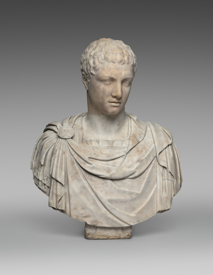 Bust of a Roman General by Unknown Artist (1500), marble at Cleveland Museum of Art