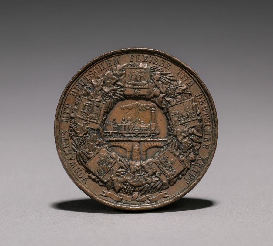 Medal Commemorating the Exhibition of Textiles, Berlin, 1844 (reverse)