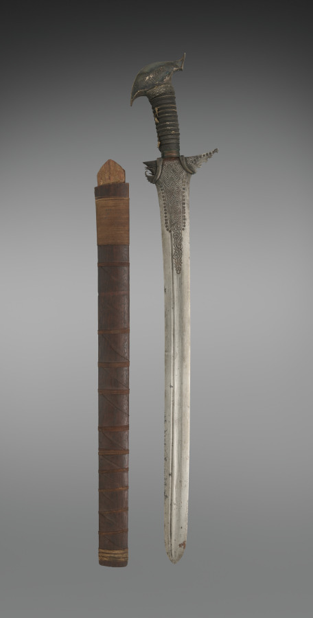 Sword (Kalis or Sundang) and scabbard