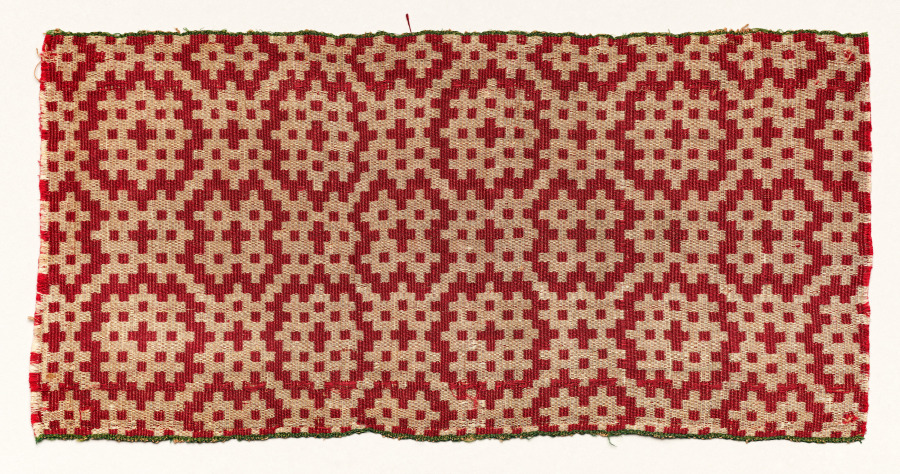 Fragment of a furnishing textile