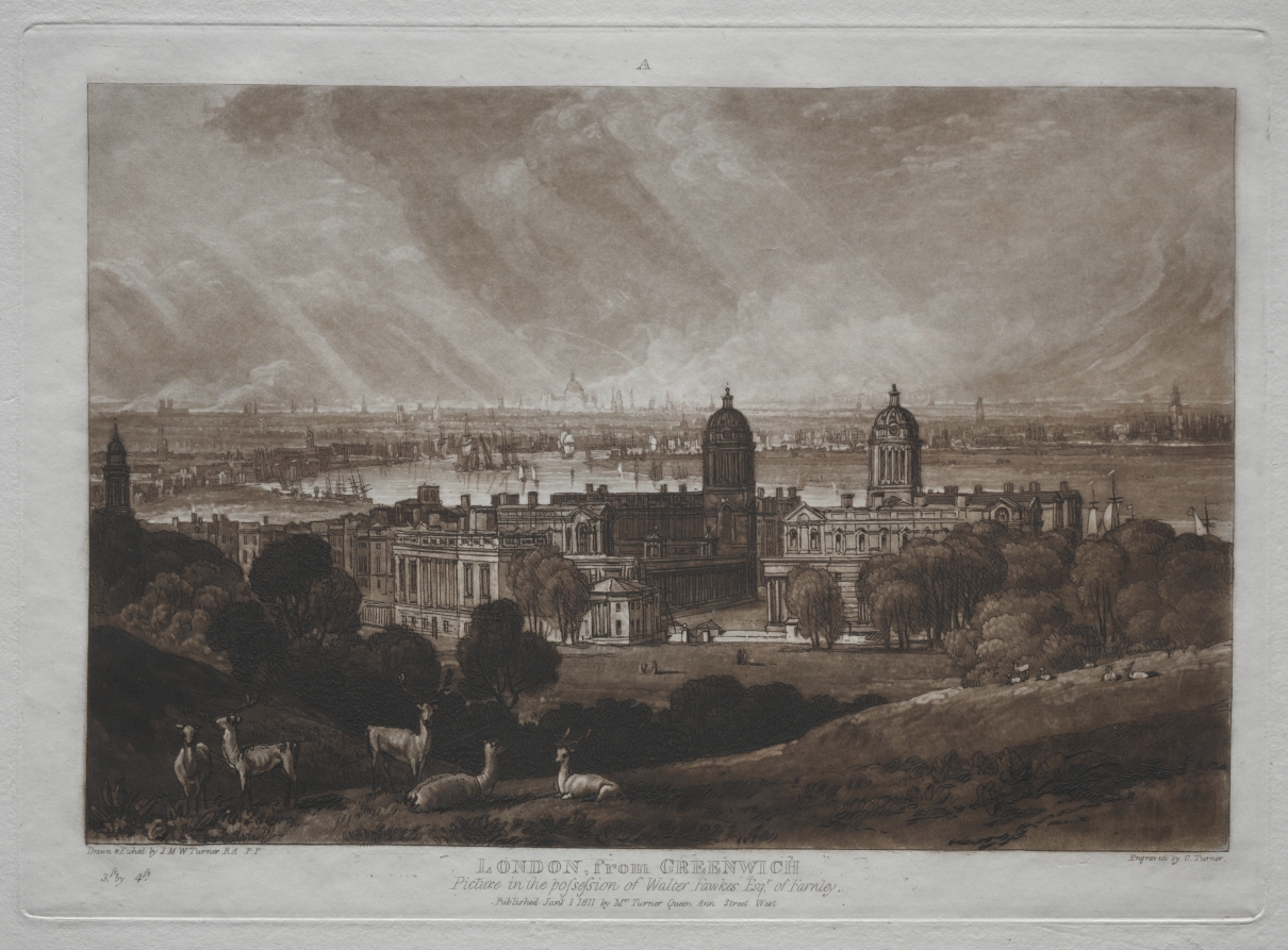 Liber Studiorum:  London from Greenwich