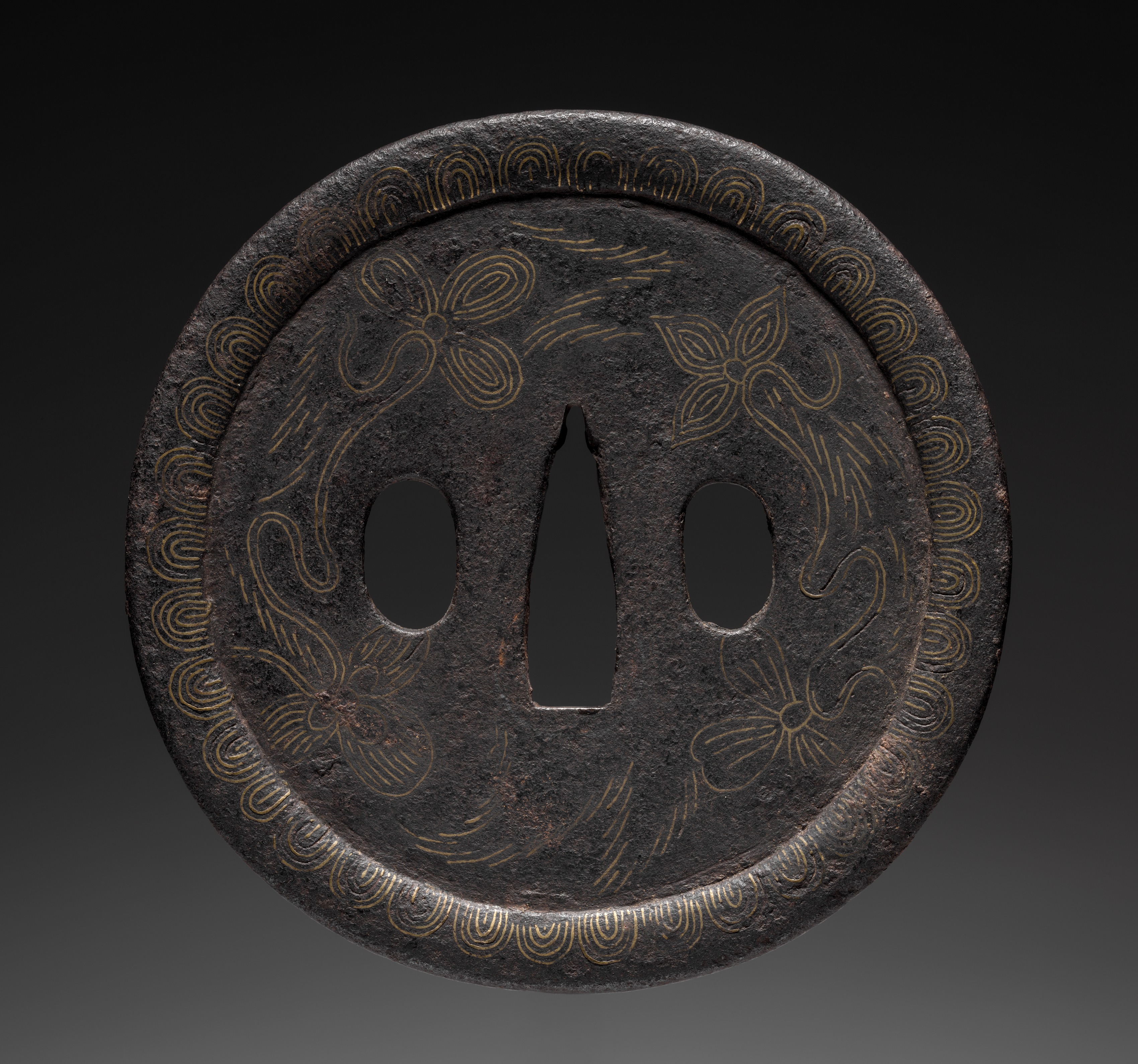 Cirpak ブレード サイパン BLADE SAIPAN 1944 スタチュー Sword Guard (Tsuba) | Cleveland Museum of Art