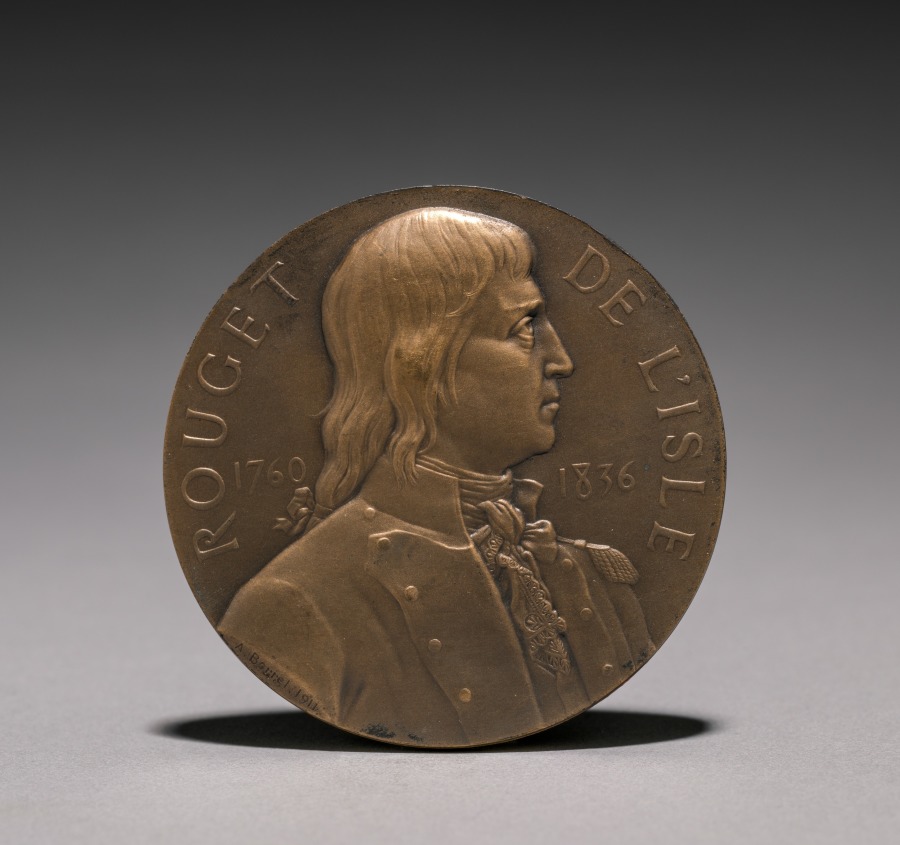 Medal of Claude Joseph Rouget de L'Isle (1760-1836) (obverse)