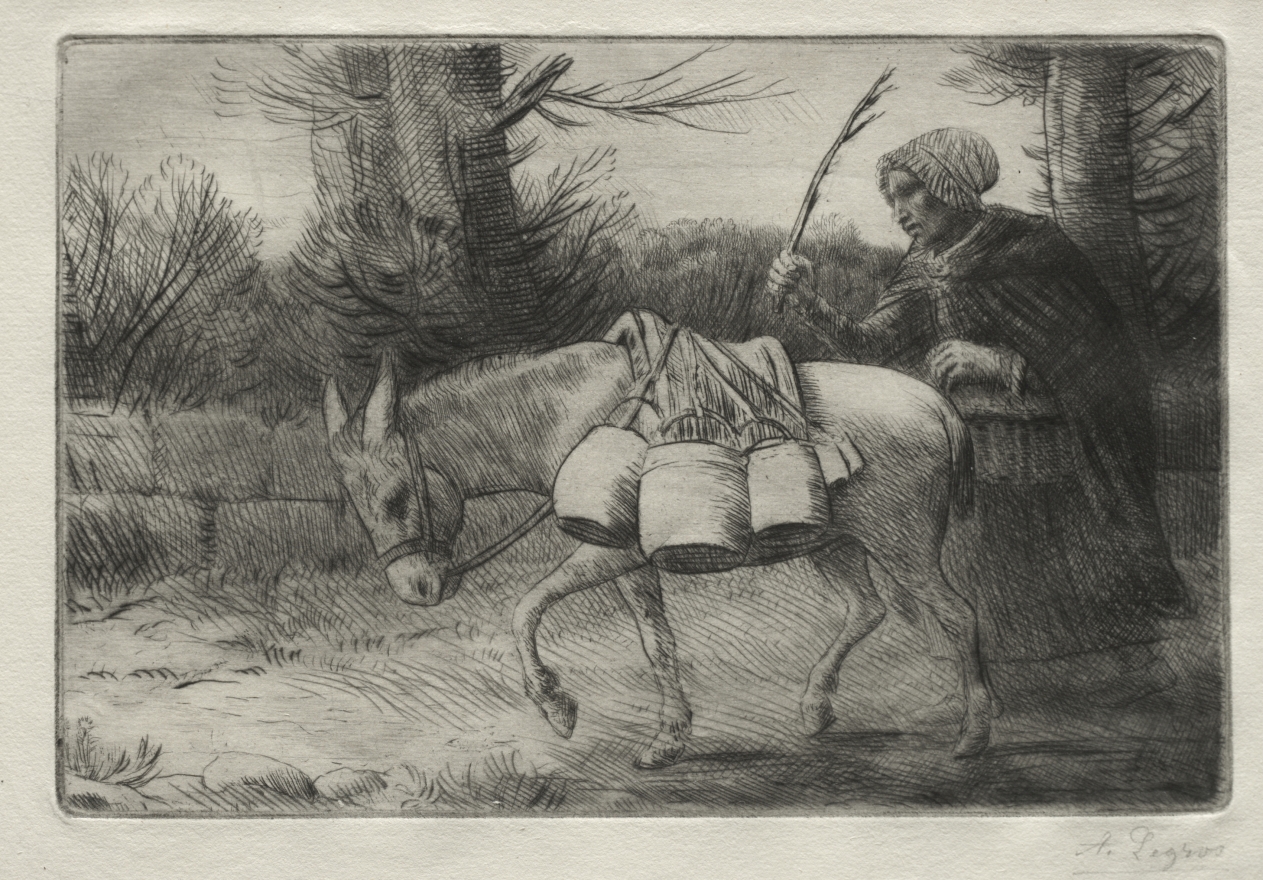 The Dairymaid of Boulogne (Third Plate)