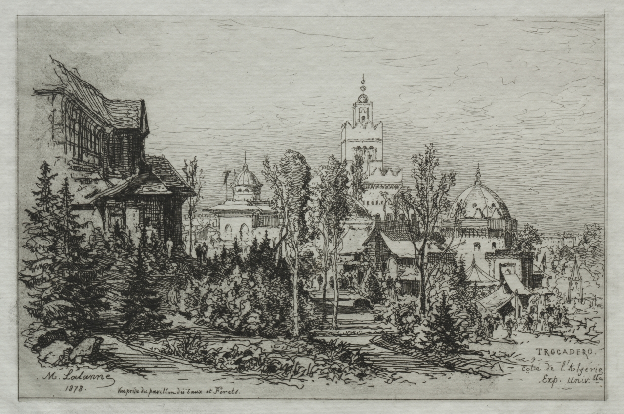 The Algerian Palace at the Trocadero