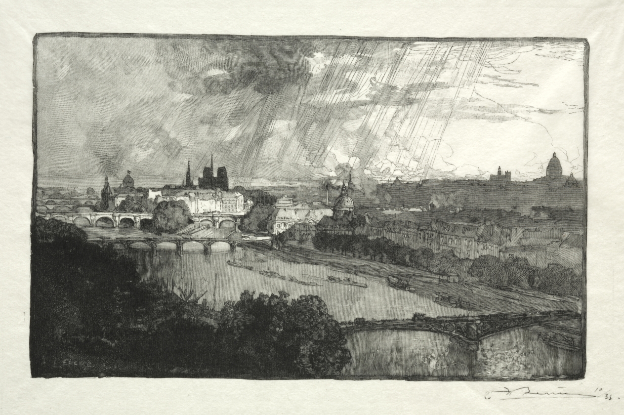 Paris, vu du Pavillon de Flore