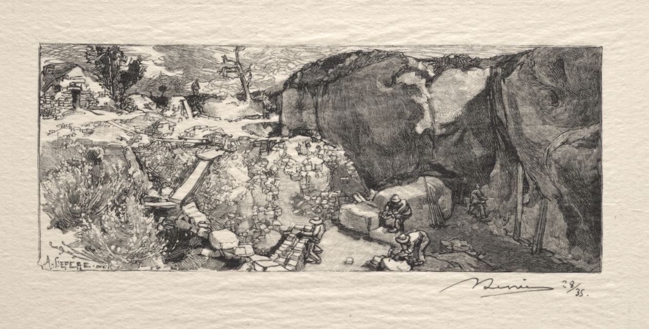 La Carrière de grès