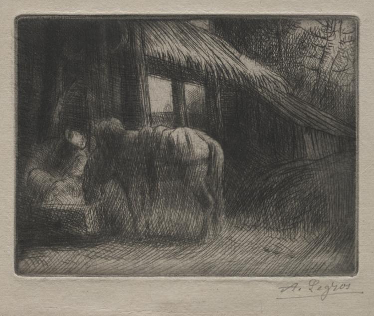The Watering Place (2nd Plate)