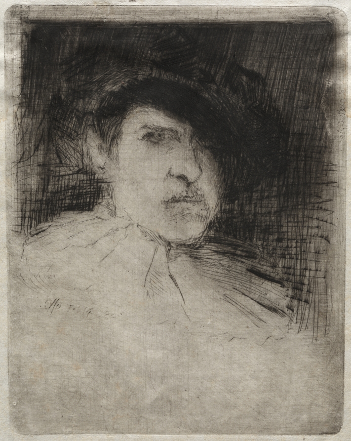 Self-Portrait in Costume