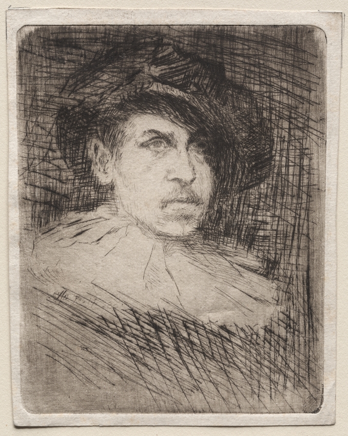 Self-Portrait in Costume