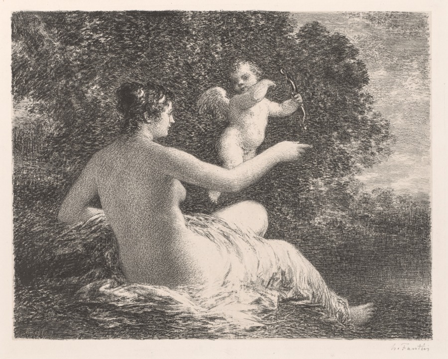 Venus and Cupid
