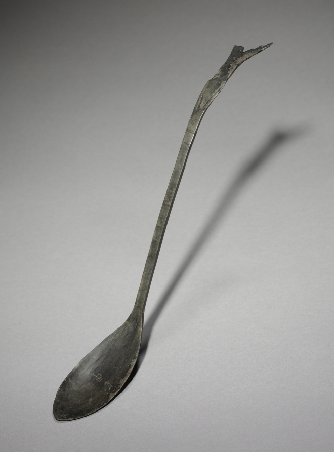 Spoon with Fish-Tail Design
