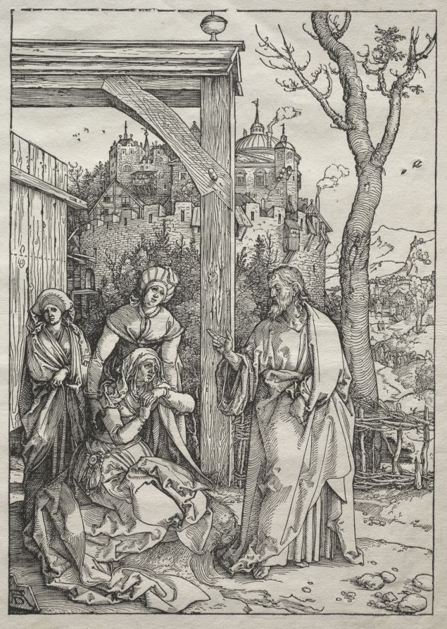 Life of the Virgin:  Christ Taking Leave of His Mother