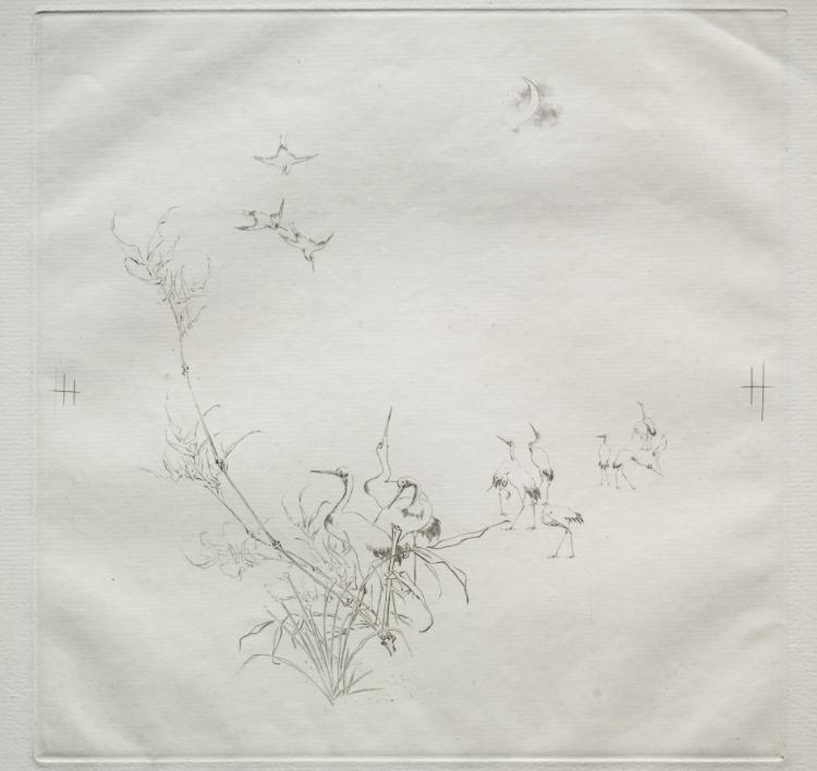 Parisian Service (Haviland service): The Moon (no. 5)