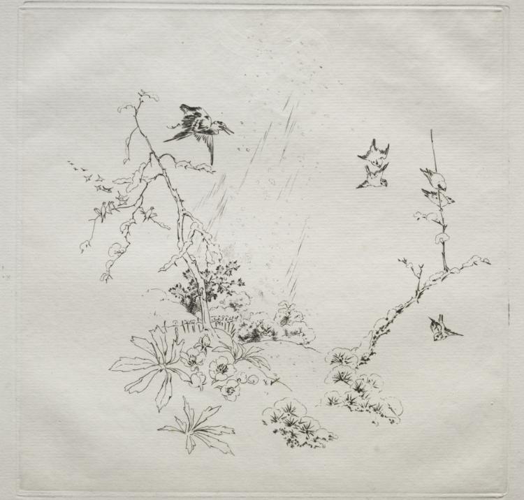 Parisian Service (Haviland service): Snow (no. 6)