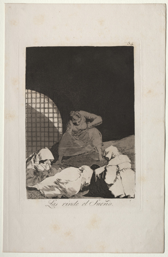 Sleep Overcomes Them, Plate 34
