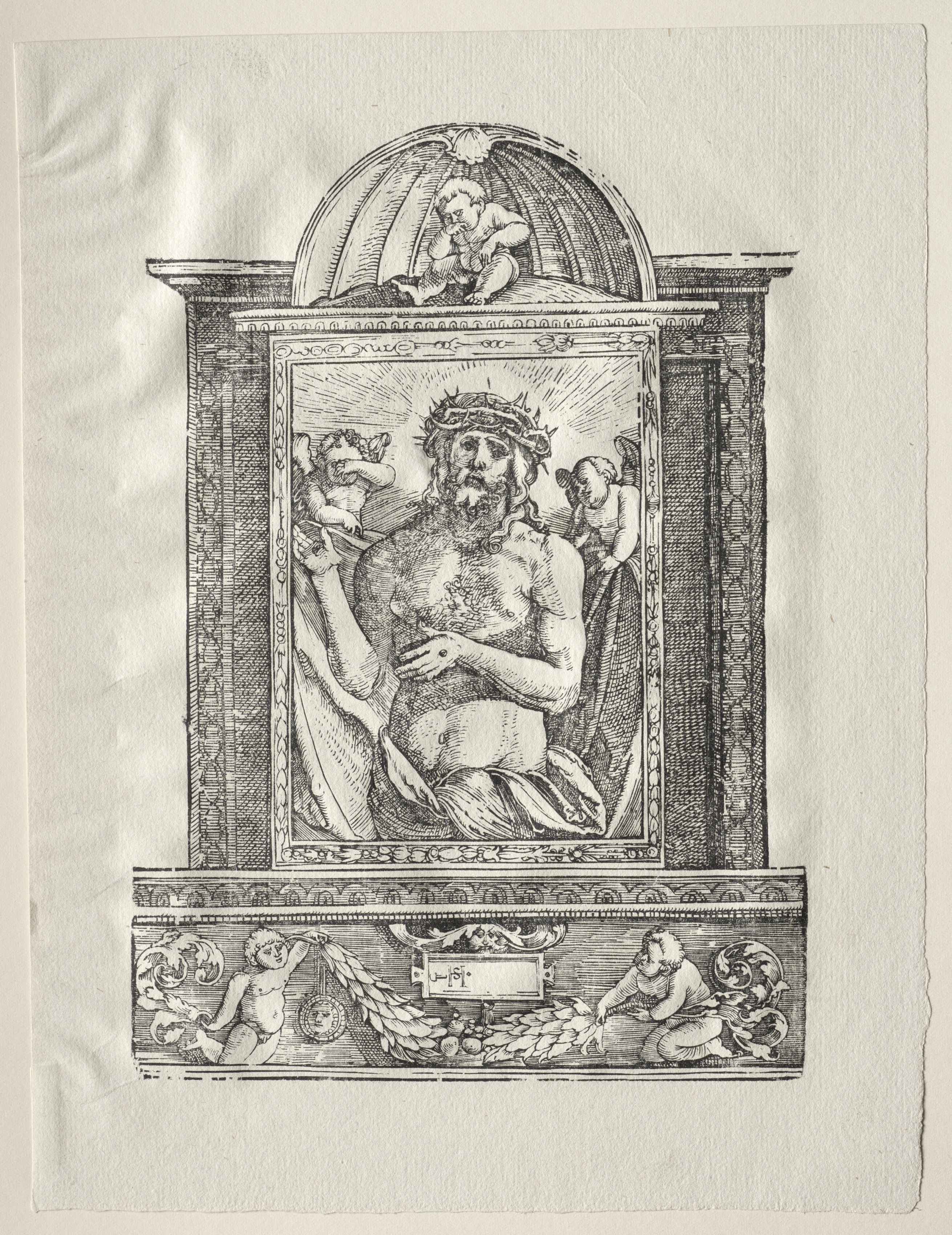 Hans Leonhard Schäufelein, Man of Sorrows
