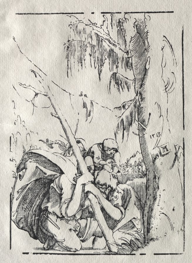 St. Christopher Crossing the Water with Christ on his Shoulders