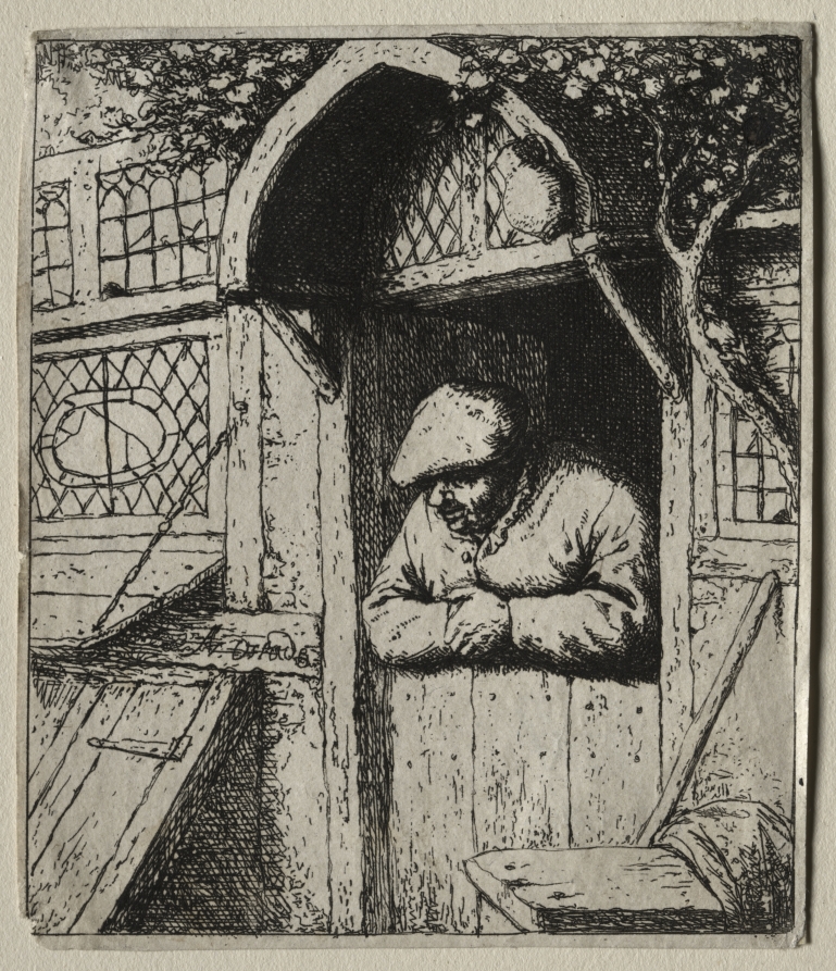 Peasant Leaning on His Doorway
