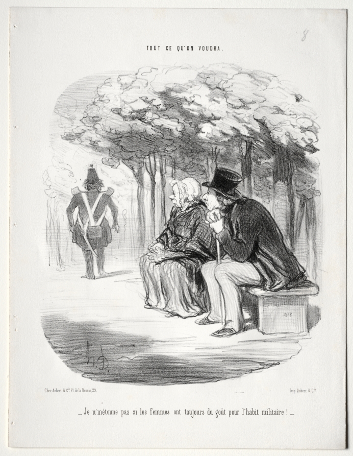 I am not surprised  women are still fond of men in uniform.