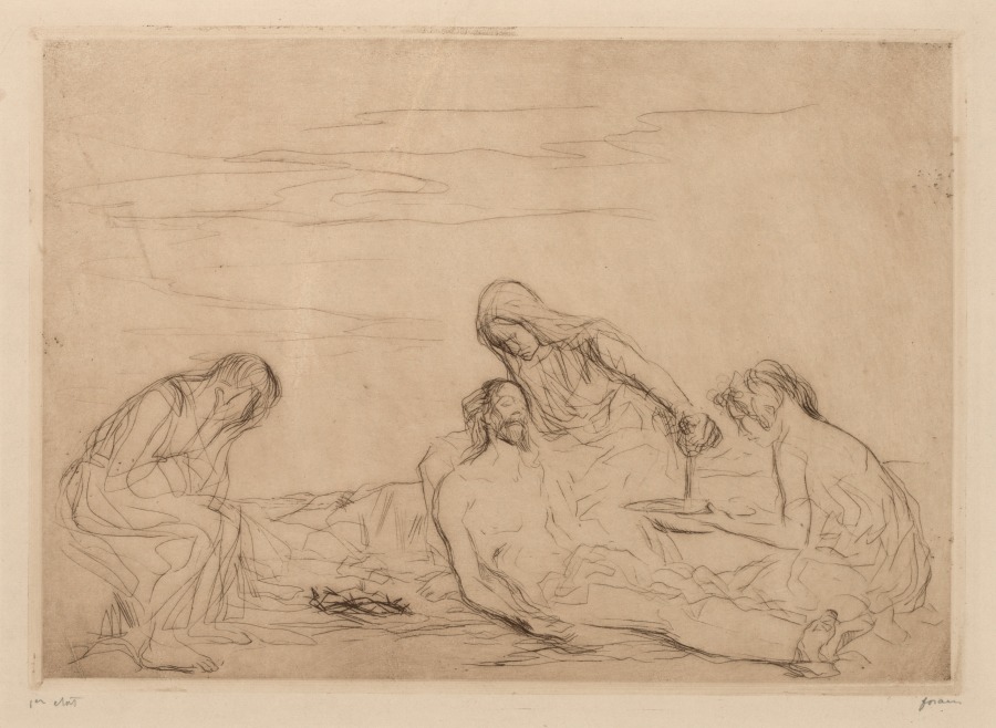 Pietà (third plate)