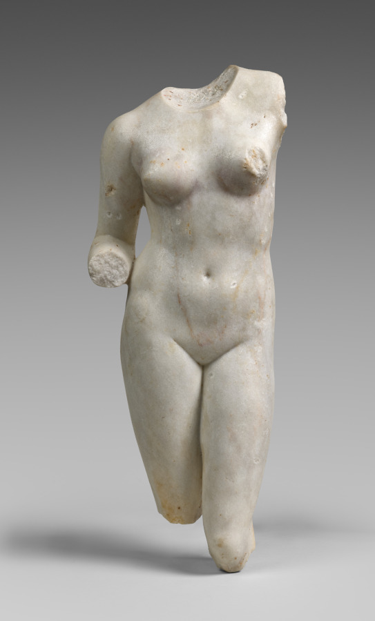 Torso of Venus by Unknown Artist (1), marble at Cleveland Museum of Art