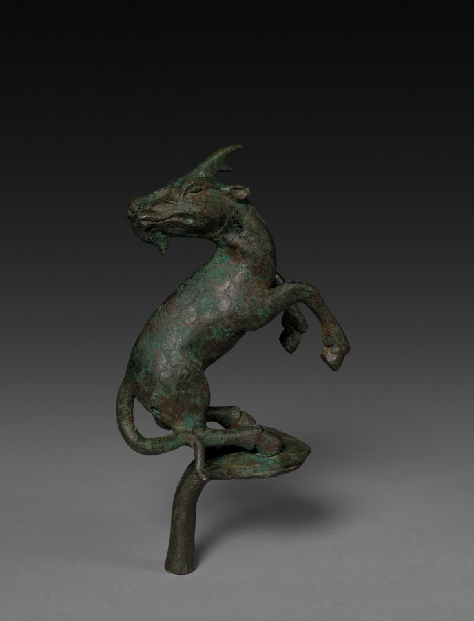 Mythical Animal: Tianlu by Unknown Artist (960), bronze at Cleveland Museum of Art
