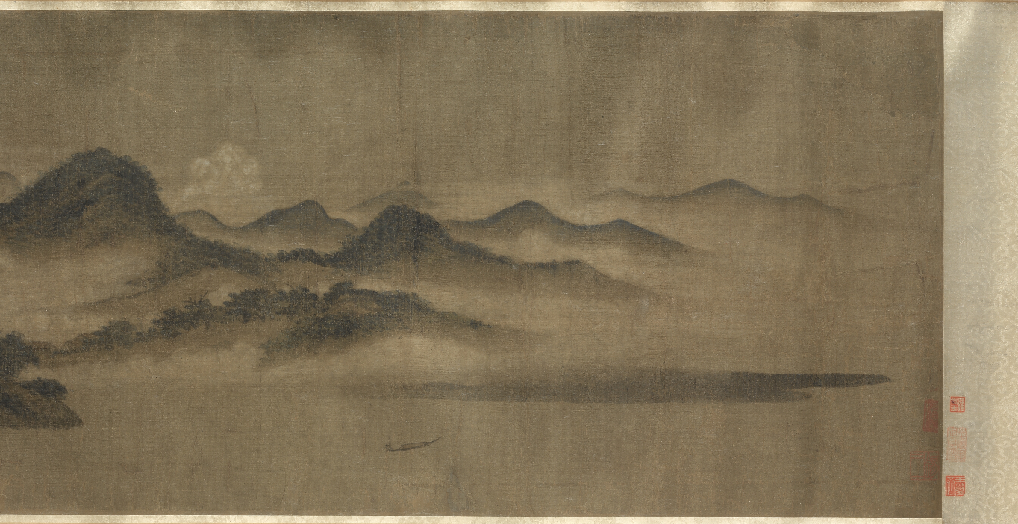 ◆ 米春茂（ライスチュンマオ）　題不明　中国画（水彩）　国家一級美術師　◆ ◇ 米春茂（ライスチュンマオ） 題不明 中国画（水彩） 国家一級美術師 ◇
