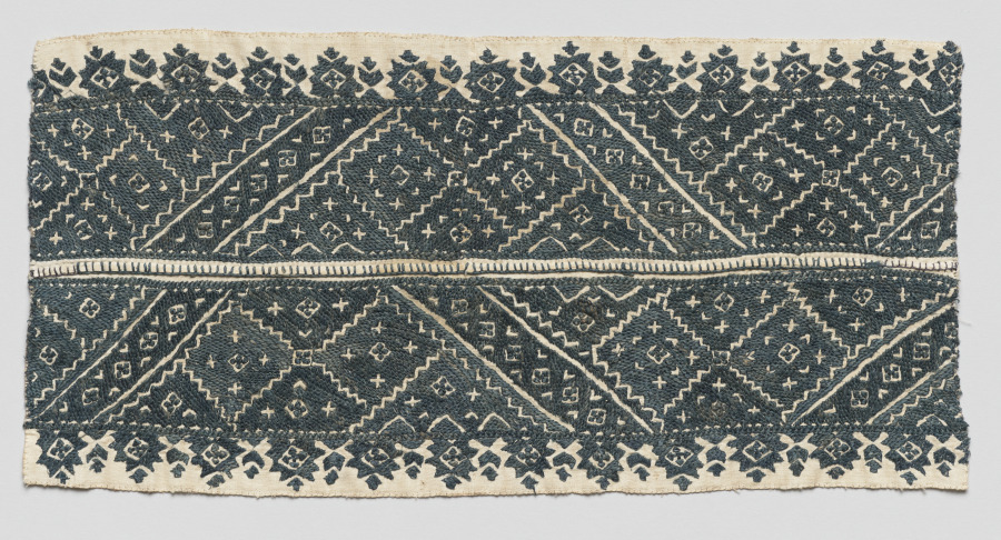 Fragment of a furnishing textile