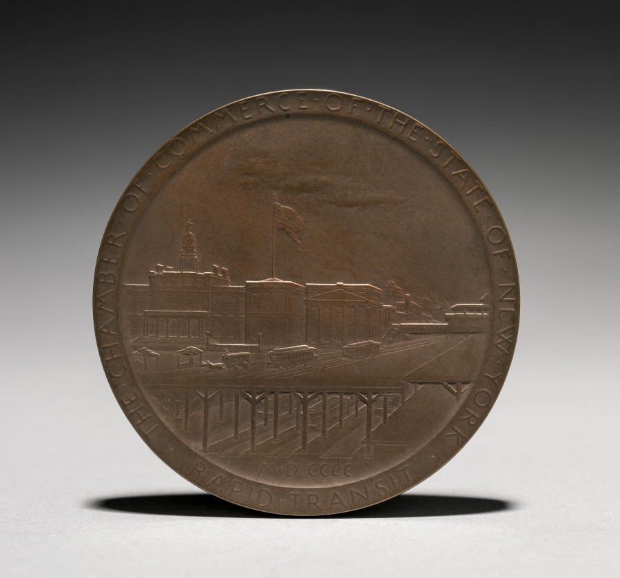 Medal: Abram Stevens Hewitt (reverse)