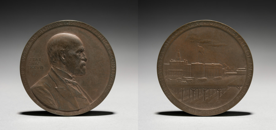 Medal: Abram Stevens Hewitt 