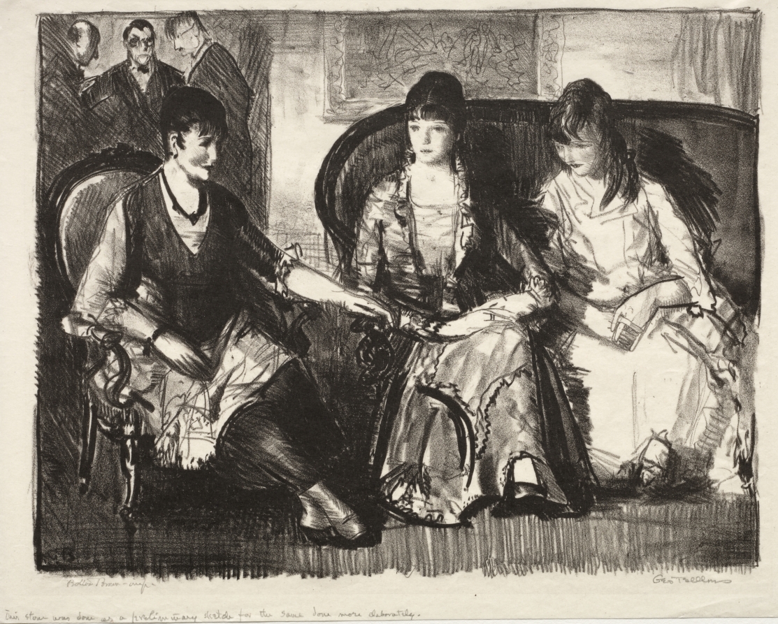 Elsie, Emma and Marjorie, First Stone