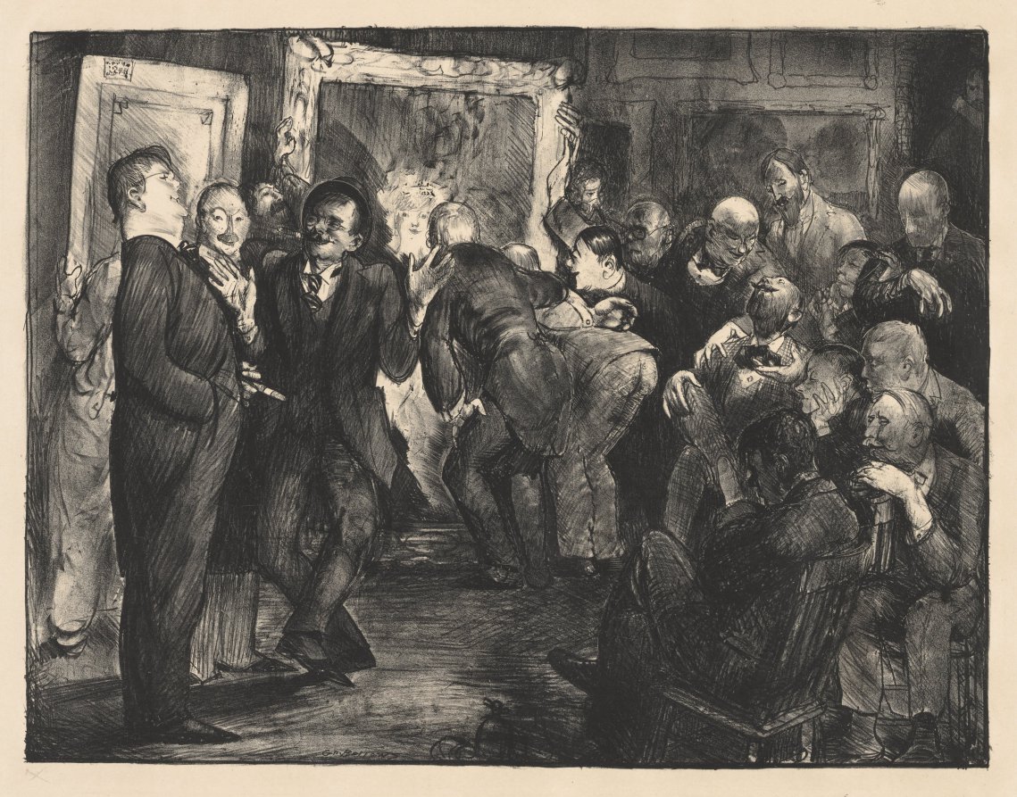 Artists Judging Works of Art