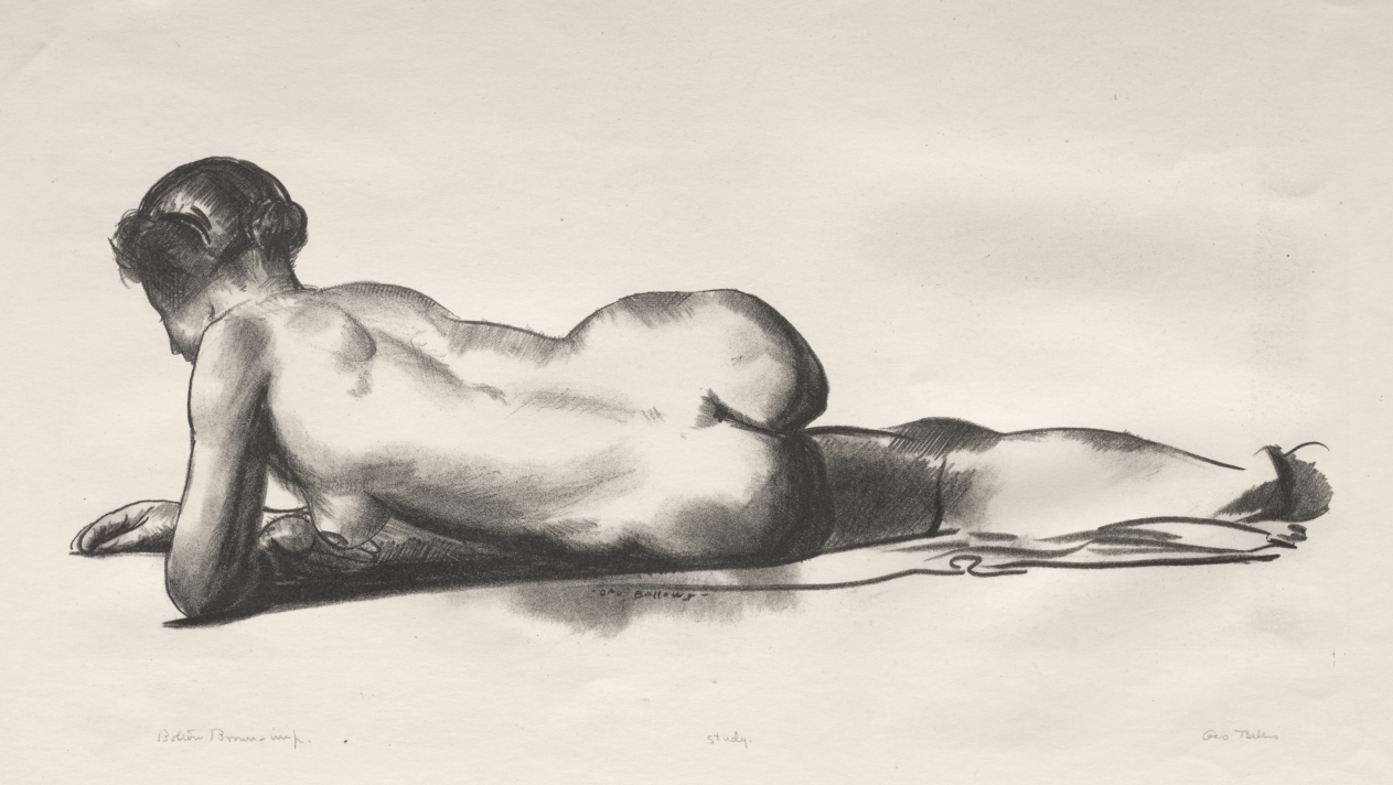 Nude Study, Woman Lying Prone