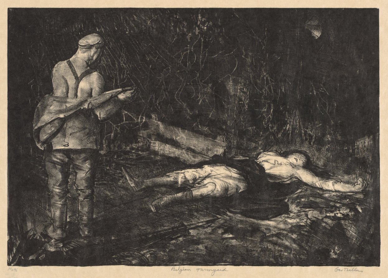 War Series:  Belgian Farmyard