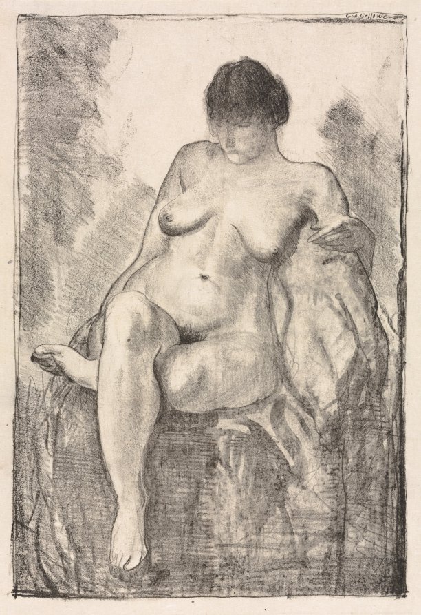 Nude Woman Seated