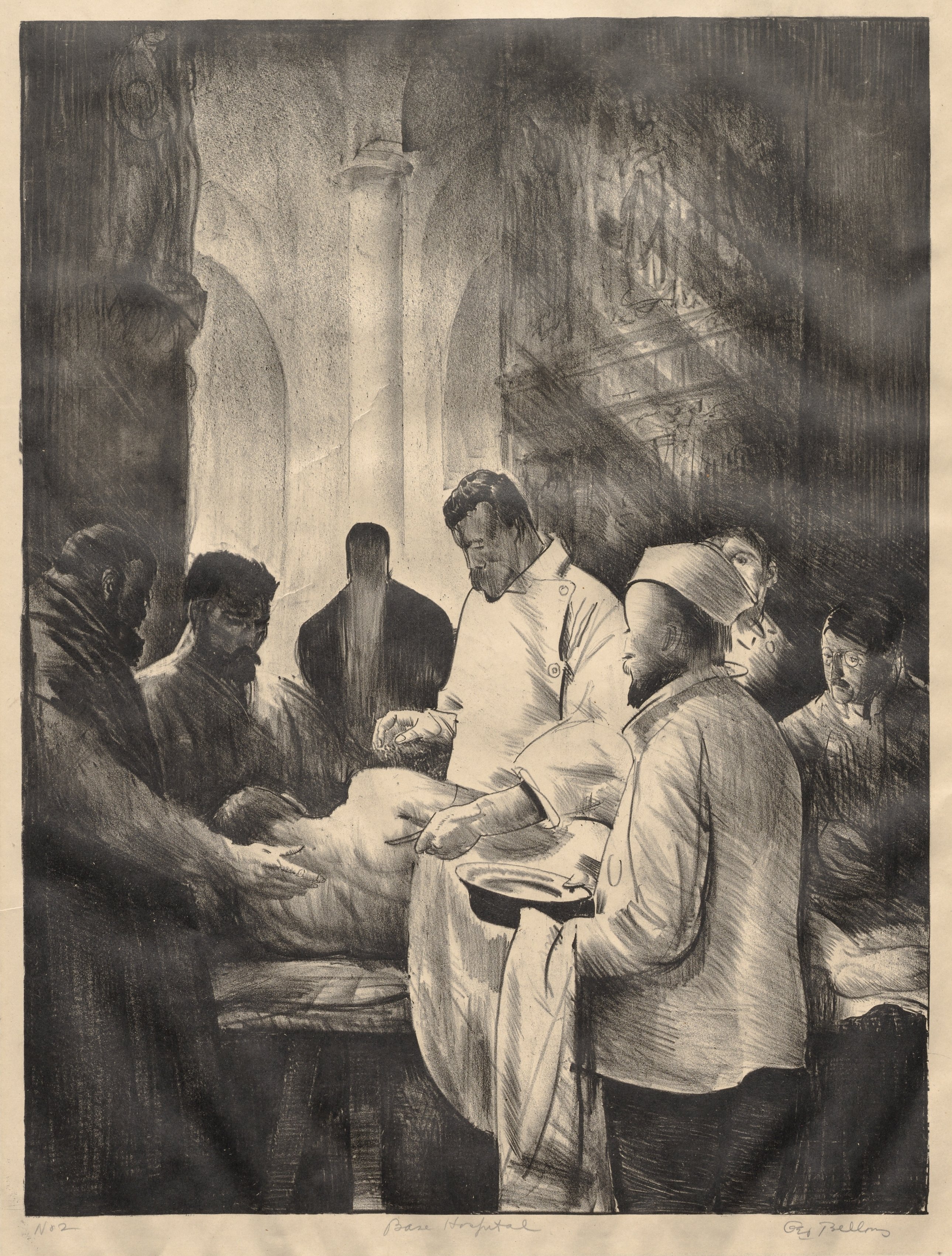 War Series: Base Hospital, Second Stone