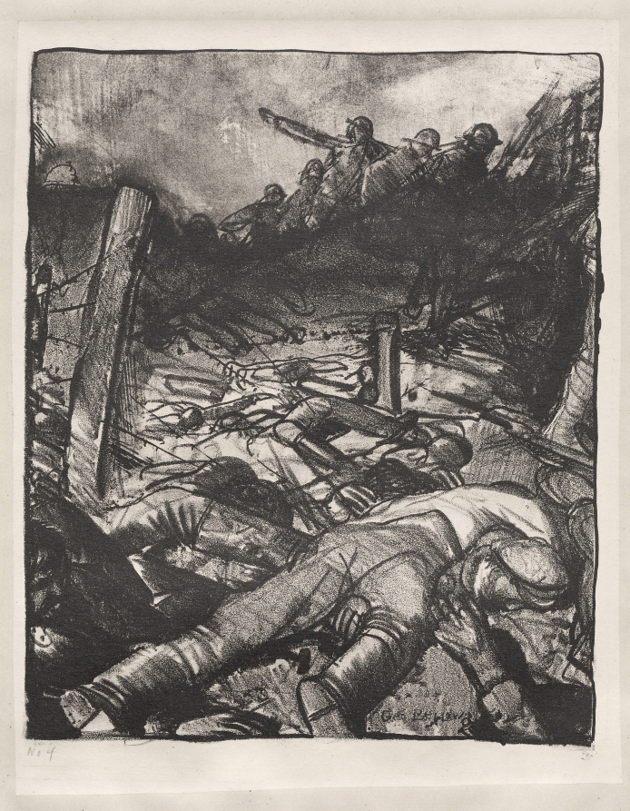 War Series:  The Charge, Left Detail