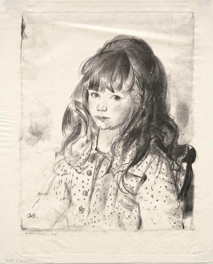 Anne in a Spotted Dress