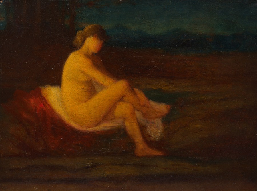 A Bather