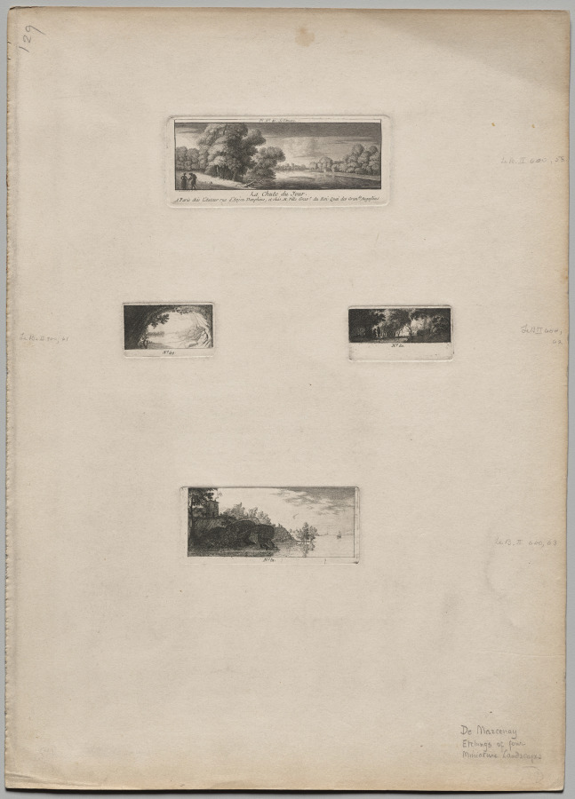 Etchings by Antoine de Marcenay de Ghuy