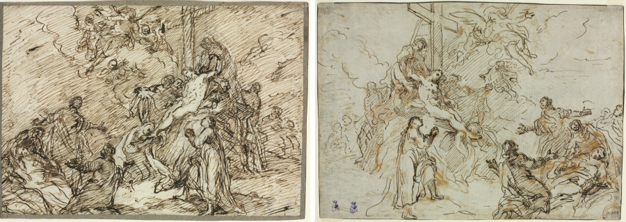 The Deposition (recto) and (verso)