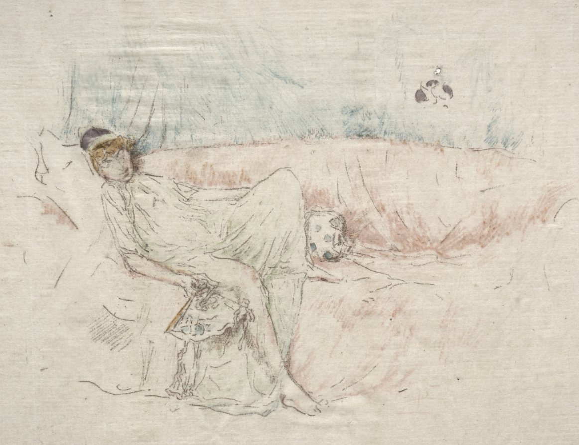 Draped Figure Reclining