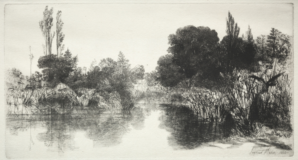 Shere Mill Pond (The Larger Plate)