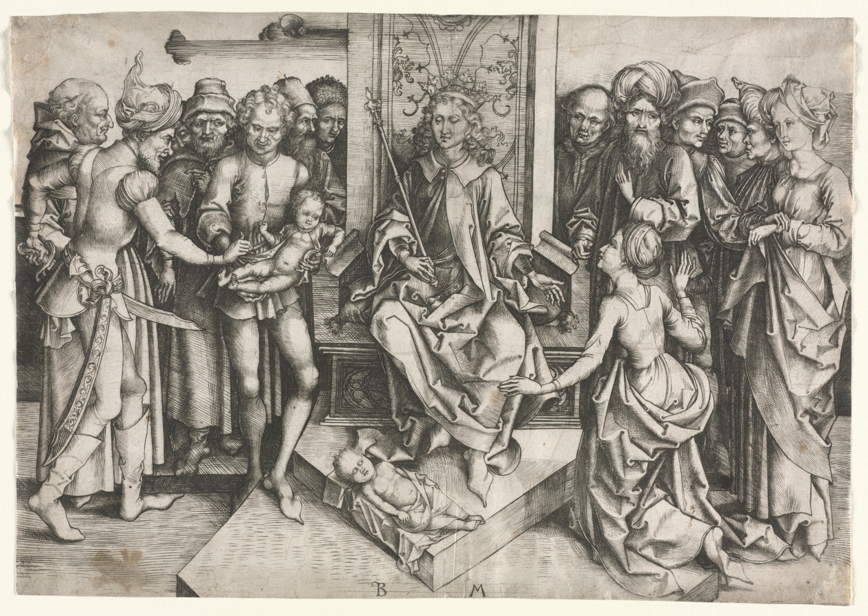 The Judgment of Solomon by Master B. M., The Cleveland Museum of Art