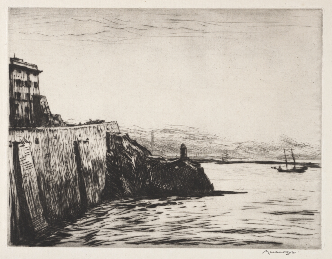 Evening, Port of Genoa