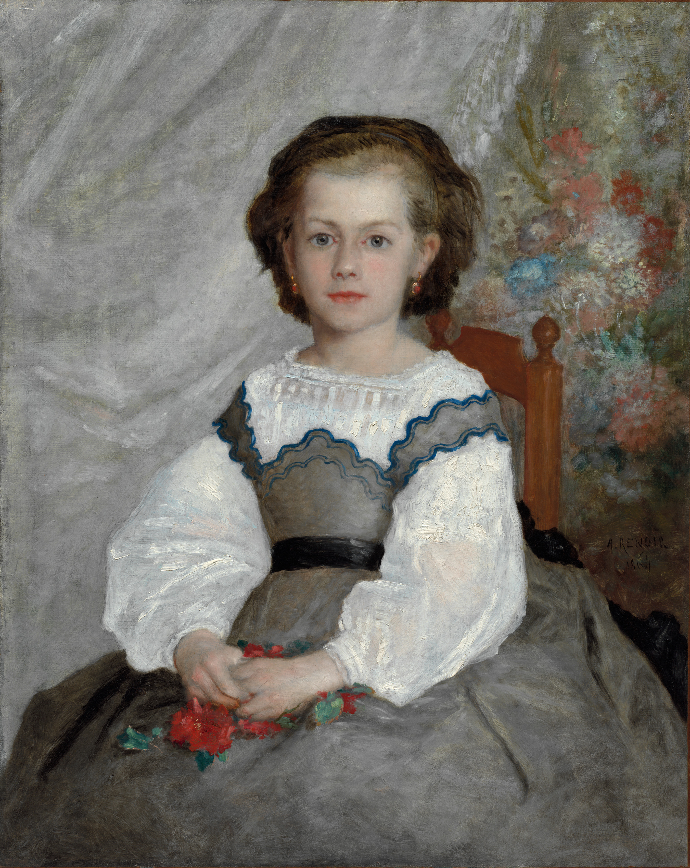 Pierre-Auguste Renoir【母と子】　保証書 Pierre-Auguste Renoir【母と子】 保証書 美術品・アンティーク