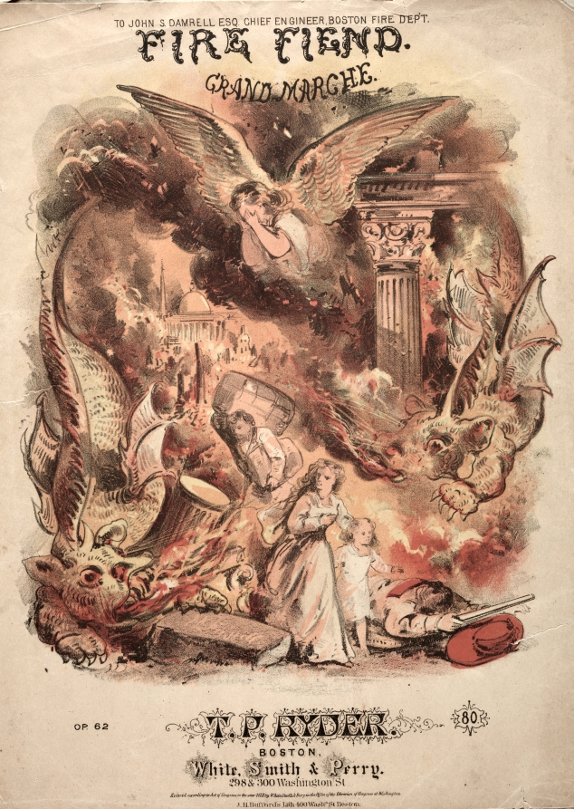 Fire Fiend - Sheet Music Cover