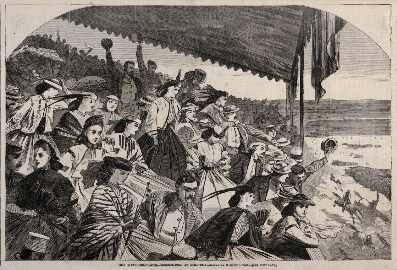 Our Watering Places - Horse Racing at Saratoga