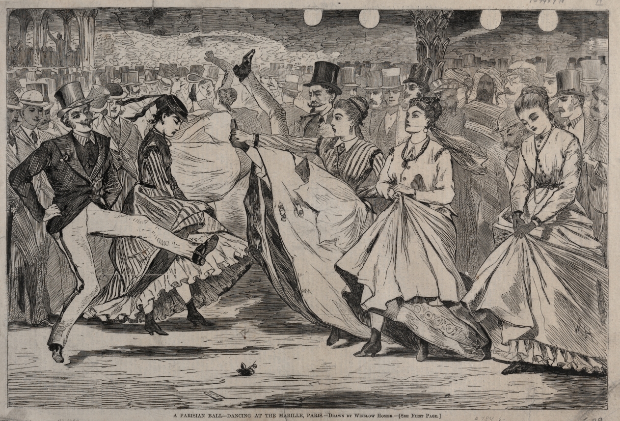A Parisian Ball - Dancing at the Mabille, Paris
